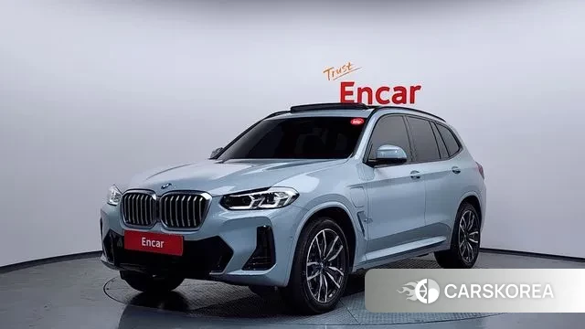 BMW X3 (G01) 2023 Светло-серебряный цвет из Кореи