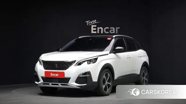 Peugeot 3008 second generation 2018 Белый из Кореи