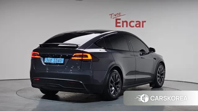 Tesla Model X 2023 Серый из Кореи