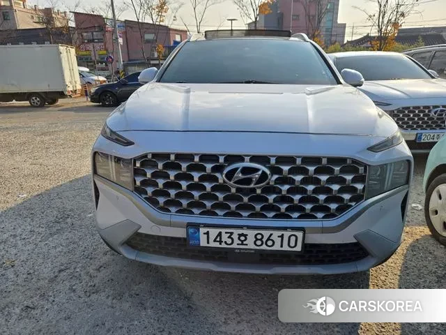 Hyundai The New Santa Fe 2021 Белый из Кореи