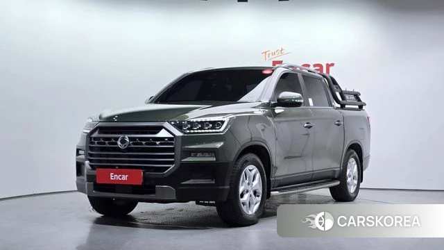 Ssangyong The New Rexton Sport 2024 Зеленый из Кореи