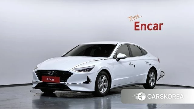 Hyundai Sonata (DN8) 2019 Белый из Кореи
