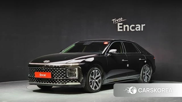Hyundai Grandeur (GN7) 2023 Черный из Кореи
