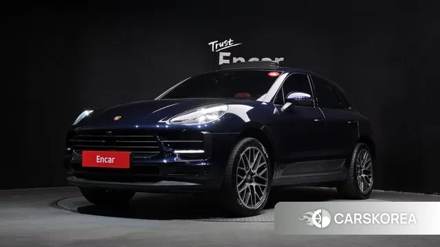 Porsche Macan 2021 Синий из Кореи