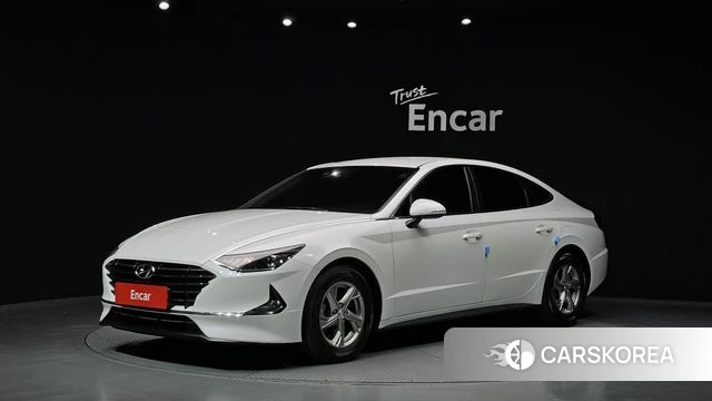 Hyundai Sonata (DN8) 2021 Белый из Кореи