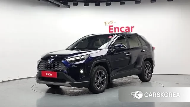 Toyota RAV4 5th Generation 2023 Синий из Кореи