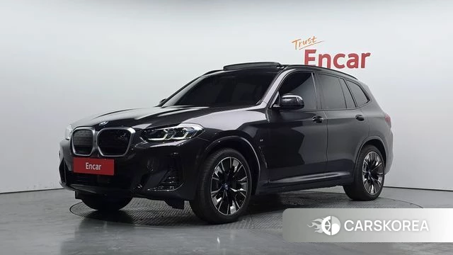 BMW iX3 2024 Серый из Кореи