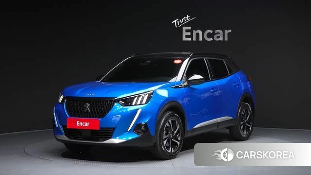 Peugeot 2008 Second generation 2021 Синий из Кореи
