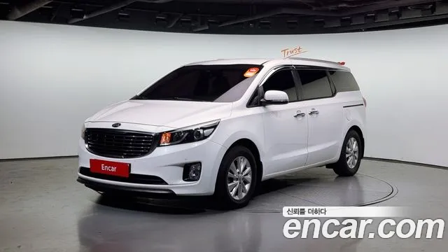 Kia All New Carnival 2018 Белый из Кореи