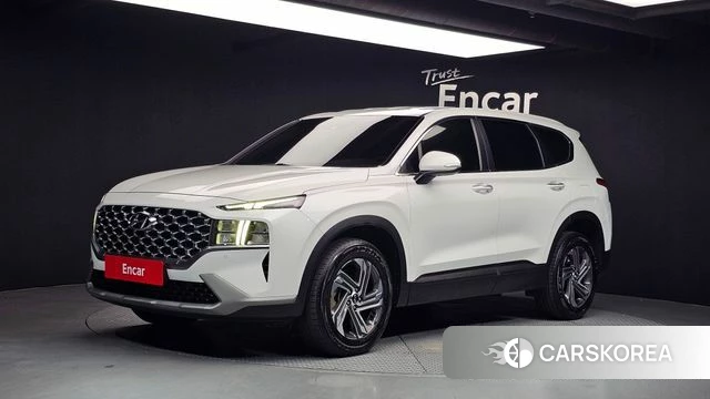 Hyundai The New Santa Fe 2021 Белый из Кореи
