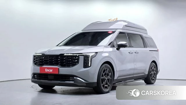 Kia The New Carnival 4th Generation 2024 Серый из Кореи