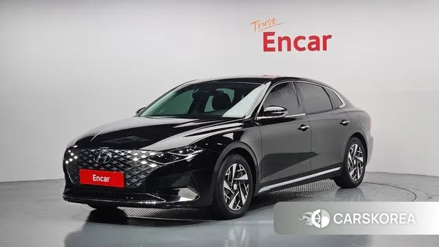 Hyundai The New Grandeur IG Hybrid 2020 Черный из Кореи