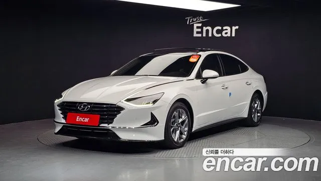 Hyundai Sonata (DN8) 2019 Белый из Кореи
