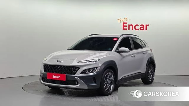 Hyundai The New Kona Hybrid 2023 Серебристо-серый из Кореи