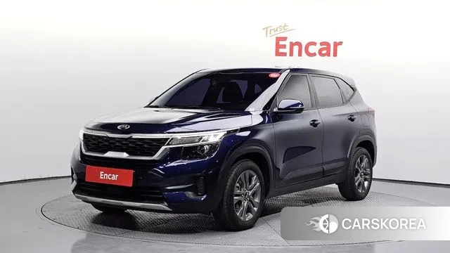 Kia Seltos 2019 Синий из Кореи