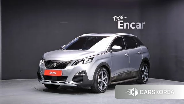 Peugeot 3008 second generation 2018 Серебряный из Кореи