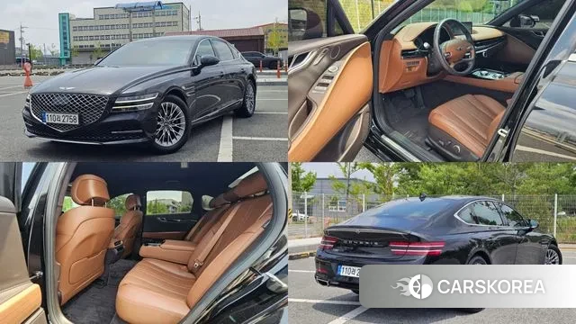 Genesis G80 (RG3) 2023 Черный из Кореи