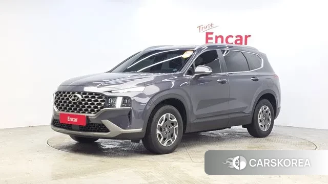 Hyundai The New Santa Fe 2022 Серый из Кореи