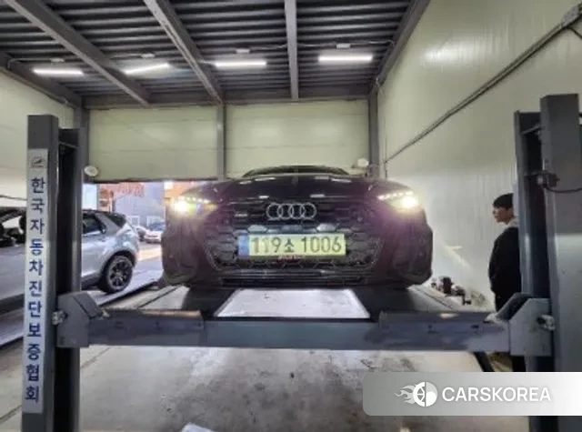 Audi A5 (F5) 2020 Черный из Кореи