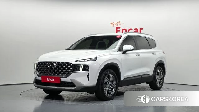 Hyundai The New Santa Fe 2022 Белый из Кореи