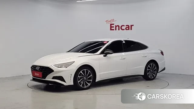 Hyundai Sonata (DN8) 2022 Белый из Кореи