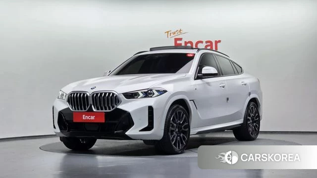 BMW X6 (G06) 2023 Белый из Кореи