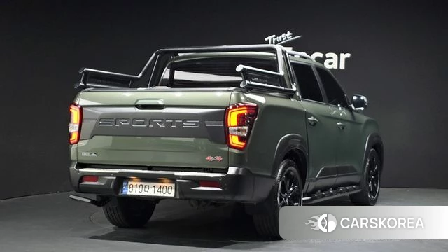 Ssangyong The New Rexton Sport 2022 Темно-зеленый из Кореи