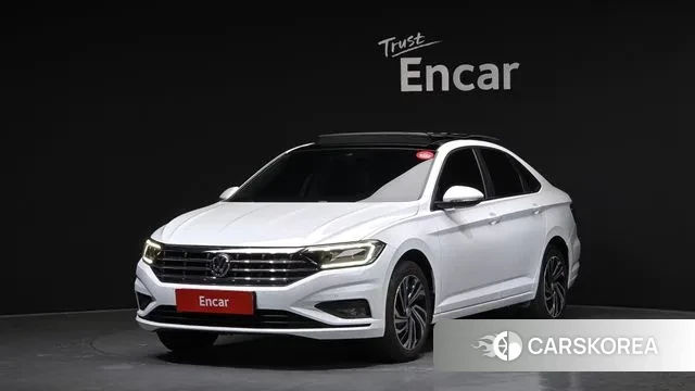 Volkswagen 7th Generation of Jetta 2021 Белый из Кореи