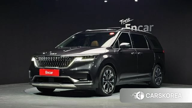 Kia Carnival 4th generation 2022 Серый из Кореи