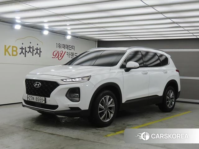 Hyundai Santa Fe TM 2018 Белый из Кореи