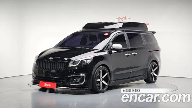 Kia All New Carnival 2018 Черный из Кореи