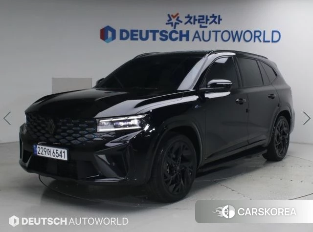 Renault Korea (Samsung) Grand Coleos 2025 Черный из Кореи