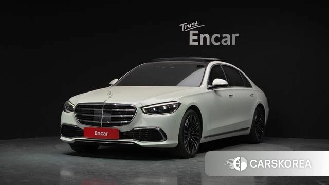 Mercedes-Benz S-Class W223 2023 Белый из Кореи