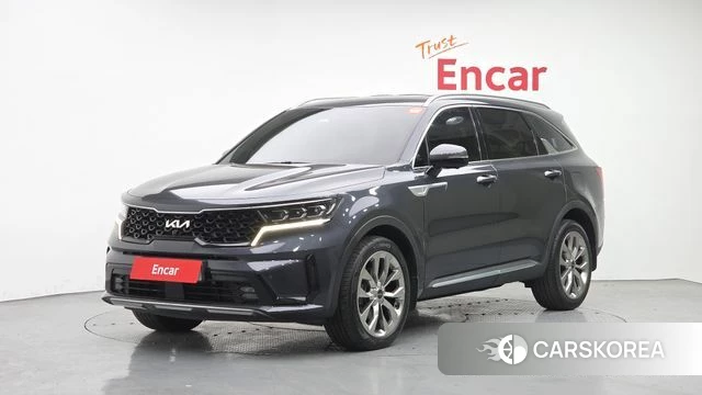 Kia Sorento 4th Generation 2022 Небесно-голубой из Кореи