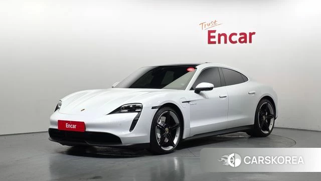 Porsche Taycan 2024 Белый из Кореи