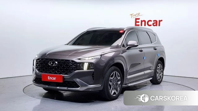 Hyundai The New Santa Fe 2022 Серый из Кореи