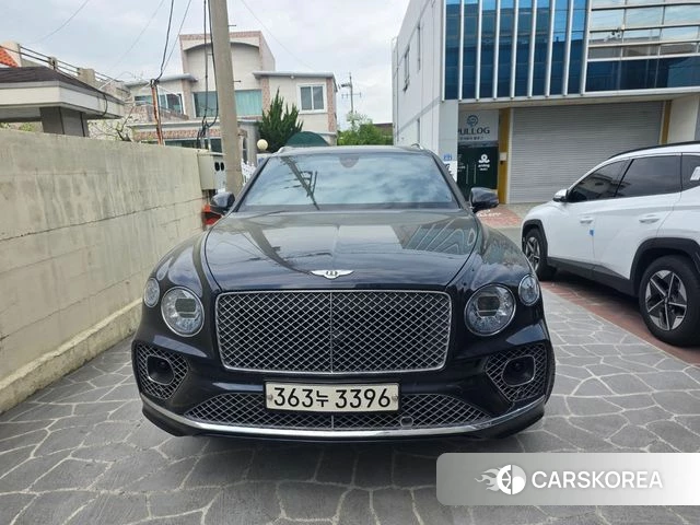 Bentley Bentayga 2022 Синий из Кореи