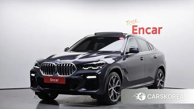 BMW X6 (G06) 2020 Серый из Кореи