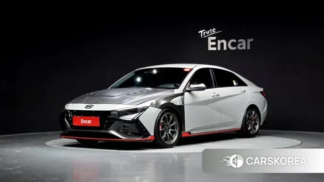 Hyundai Avante (CN7) 2022 Серый из Кореи