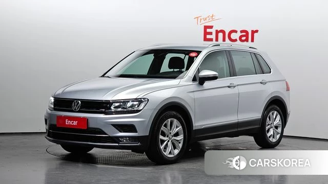 Volkswagen Tiguan second Generation 2018 Серебряный из Кореи