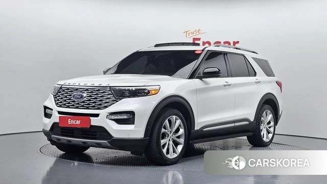 Ford Explorer 6th Generation 2021 Белый из Кореи