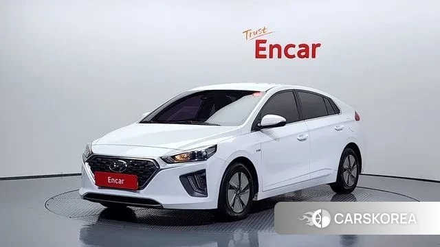 Hyundai The New Ionic Hybrid 2019 Белый из Кореи