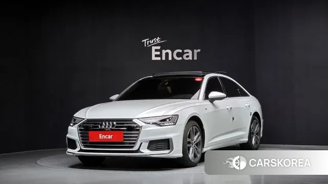 Audi A6 (C8) 2022 Белый из Кореи