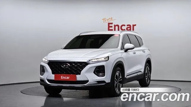 Hyundai Santa Fe TM 2020 Белый из Кореи