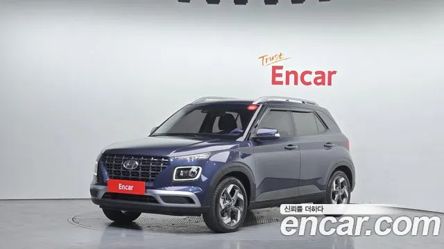 Hyundai Venue 2019 Синий из Кореи