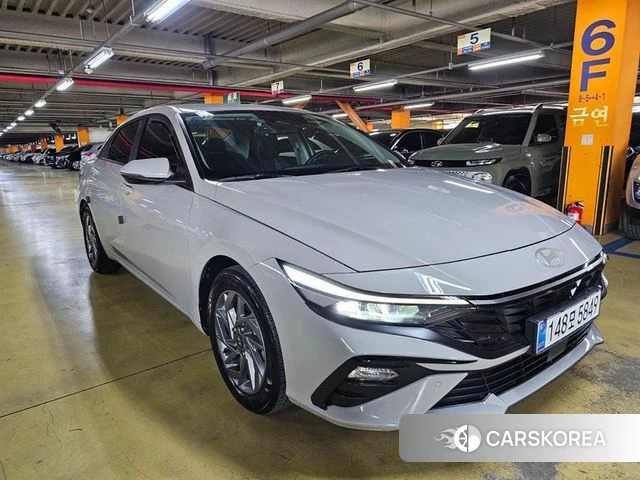 Hyundai The New Avante Hybrid (CN7) 2023 Серый из Кореи