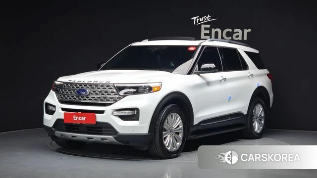 Ford Explorer 6th Generation 2020 Белый из Кореи