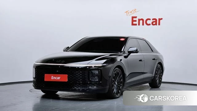 Hyundai Grandeur Hybrid (GN7) 2023 Черный из Кореи