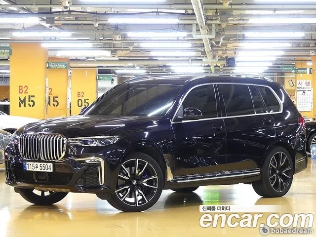 BMW X7 (G07) 2022 Синий из Кореи