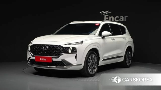 Hyundai The New Santa Fe 2022 Белый из Кореи